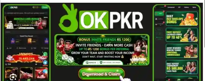 OK PKR GAME INTERFACE
