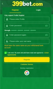 333Bet Game Registra