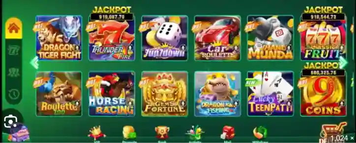 King 44 Game interface