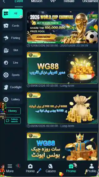 WG88 Game Bonus